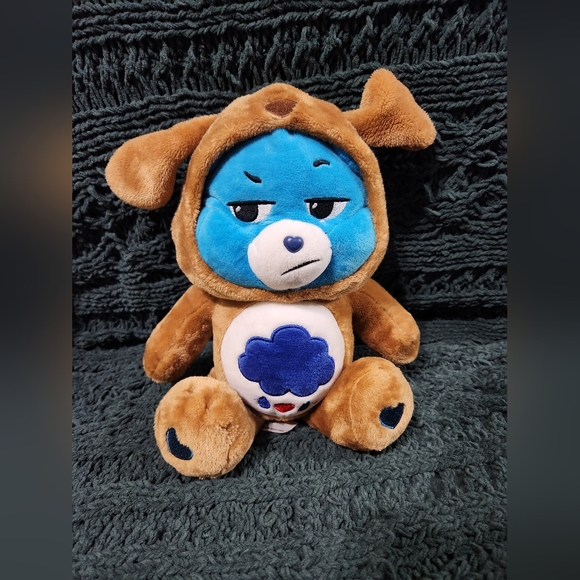 Care Bears Hoodie Friends Grumpy Bear Plush - Picture 1 of 6